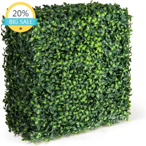 Greenery Hedge Wall Panel for Outdoor Privacy,
