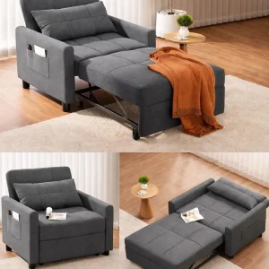 Convertible Sleeper Sofa Bed